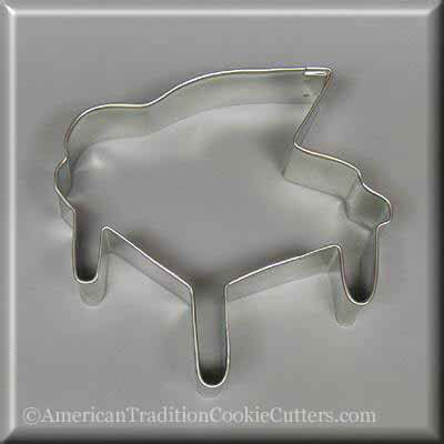 3.5 inch Baby Grand Piano Metal Cookie Cutter
