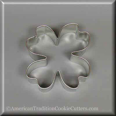 3 inch Dogwood Blossom Metal Cookie Cutter