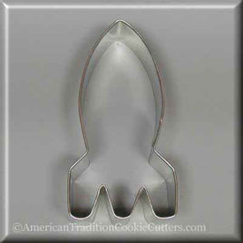 4" Rocket Ship Metal Cookie Cutter