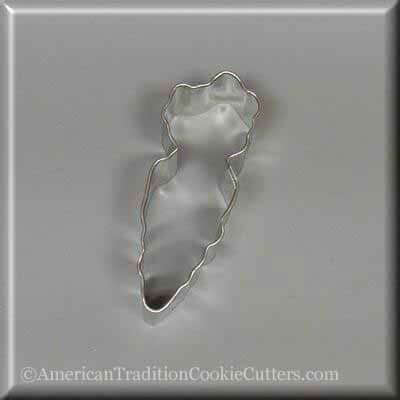 3 inch Carrot Metal Cookie Cutter