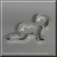 5" Crawling Baby Metal Cookie Cutter
