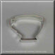 3" Teacup Metal Cookie Cutter