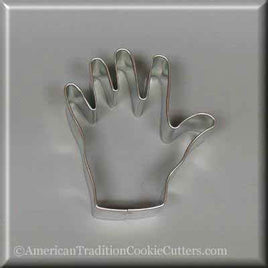 3.25" Left Hand Metal Cookie Cutter