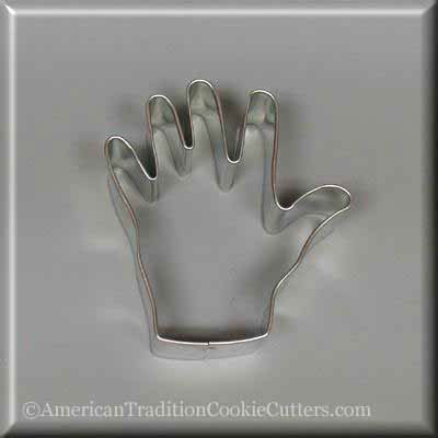 3.25" Left Hand Metal Cookie Cutter