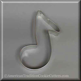 5" Music Note Metal Cookie Cutter