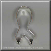 3.75" Awareness Ribbon Metal Cookie Cutter
