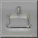 4" Cake with Candle Metal Cookie Cutter