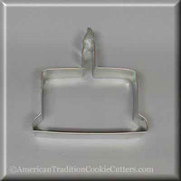 4" Cake with Candle Metal Cookie Cutter