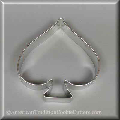 3.5 inch Spade Metal Cookie Cutter