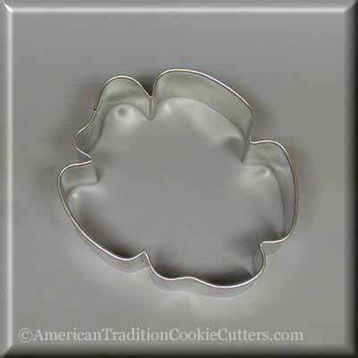 3.25 inch Sand Dollar Hibiscus Metal Cookie Cutter