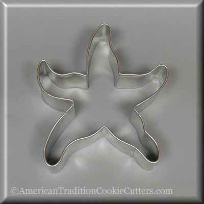 3.75" Starfish Metal Cookie Cutter