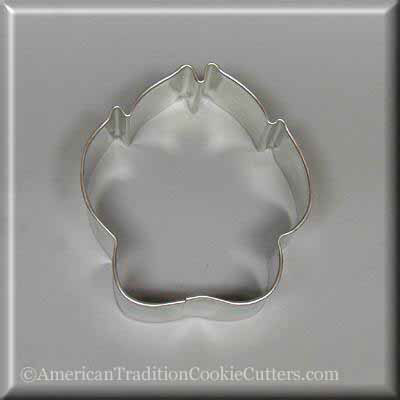 3" Dog Paw Metal Cookie Cutter