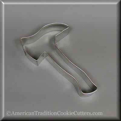 4 inch Fireman's Axe Metal Cookie Cutter