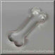 5" Dog Bone Metal Cookie Cutter