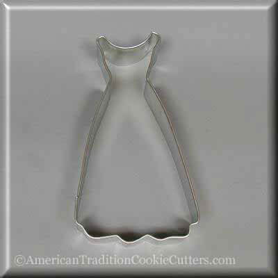4.75 inch Dress Metal Cookie Cutter