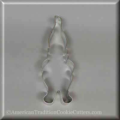 5 inch Gnome Santa's Elf Metal Cookie Cutter