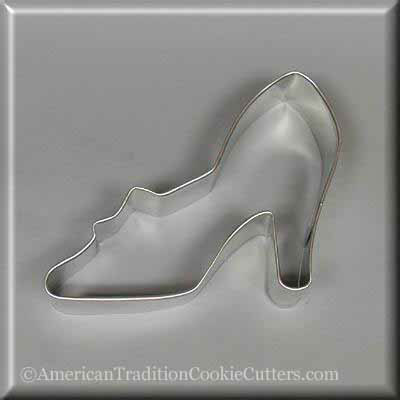 4" Shoe or Slipper With Bow Metal Cookie Cutter