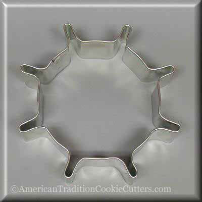 4 inch Ship's Wheel Metal Cookie Cutter
