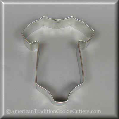3.5 inch Baby One Piece T Shirt Metal Cookie Cutter
