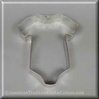 3.5" Baby One Piece T Shirt Metal Cookie Cutter