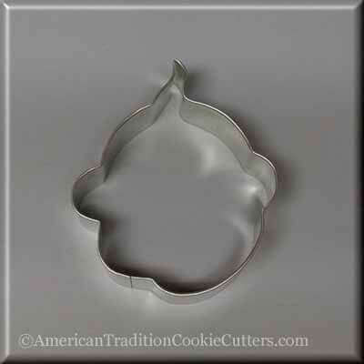 4.25 inch Baby Face Metal Cookie Cutter