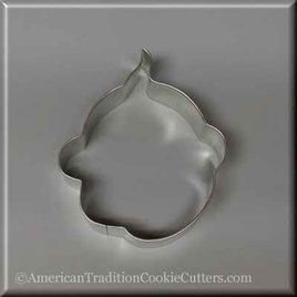 4.25" Baby Face Metal Cookie Cutter