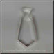 5" Neck Tie Metal Cookie Cutter