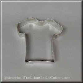 4" T Shirt Metal Cookie Cutter