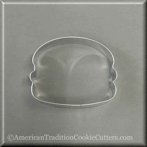 3.5 inch Hamburger Metal Cookie Cutter