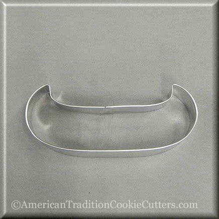 4.5" Canoe Metal Cookie Cutter