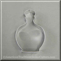 4.25" Perfume or Potion Bottle  Metal Cookie Cutter