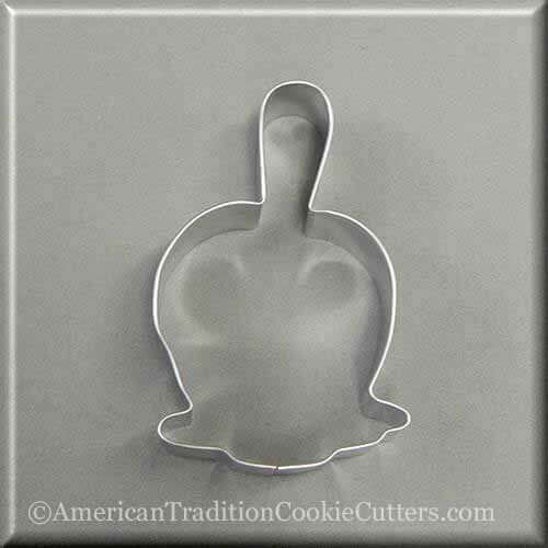 4 inch Candy Carmel Apple Metal Cookie Cutter