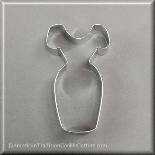 4 inch Dress Metal Cookie Cutter