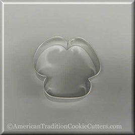 3.75" Three Petal Flower or Floppy Eared Puppy Dog Metal Cookie Cutter