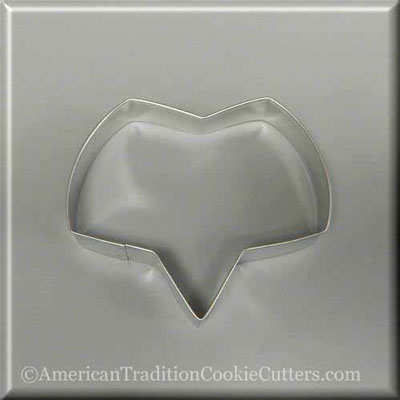 4-75-talk-bubble-shaped-or-fox-head-metal-cookie-cutter