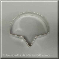 5" Thought Bubble Shaped Metal Cookie Cutter