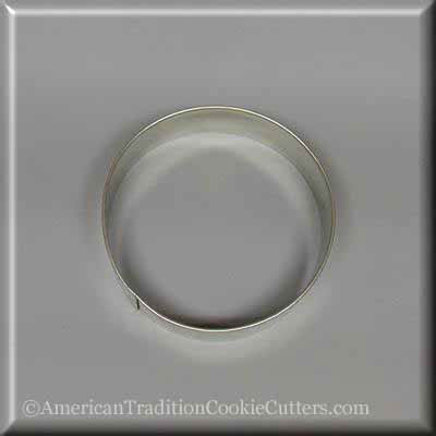 3.5" Round Circle Biscuit Metal Cookie Cutter