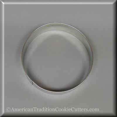 4 inch Round Circle Biscuit Metal Cookie Cutter