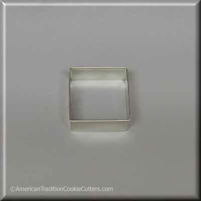 2" Square Biscuit Metal Cookie Cutter