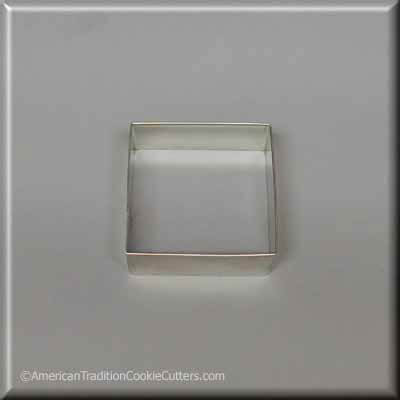 2.5 inch Square Biscuit Metal Cookie Cutter