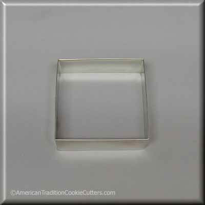 3 inch Square Biscuit Metal Cookie Cutter
