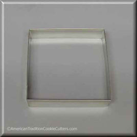 4" Square Biscuit Metal Cookie Cutter