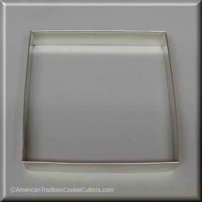 5" Square Biscuit Metal Cookie Cutter