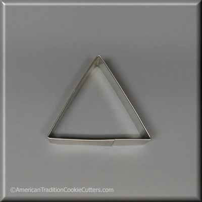 3" Triangle Biscuit Metal Cookie Cutter