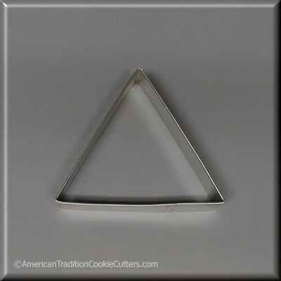 3.5" Triangle Biscuit Metal Cookie Cutter