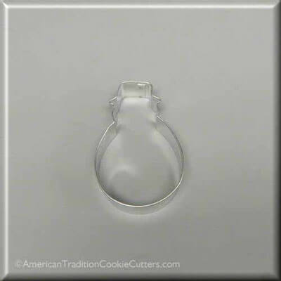 4 inch Snowman Metal Cookie Cutter