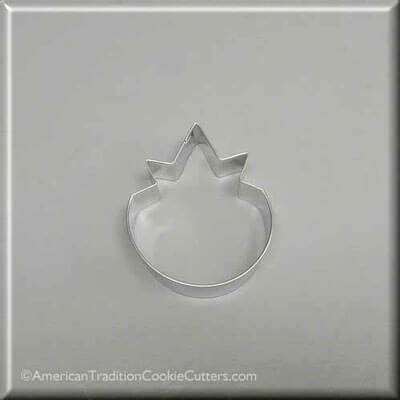 3.75 inch Pineapple Metal Cookie Cutter