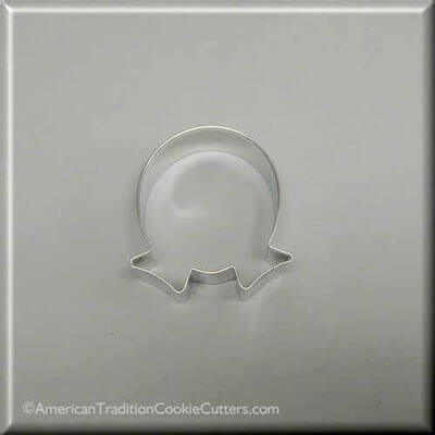 3.25 inch Egg with Feet Humpty Dumpty Metal Cookie Cutter