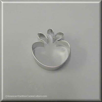 3.5 inch Strawberry Metal Cookie Cutter
