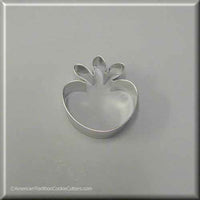 3.5" Strawberry Metal Cookie Cutter